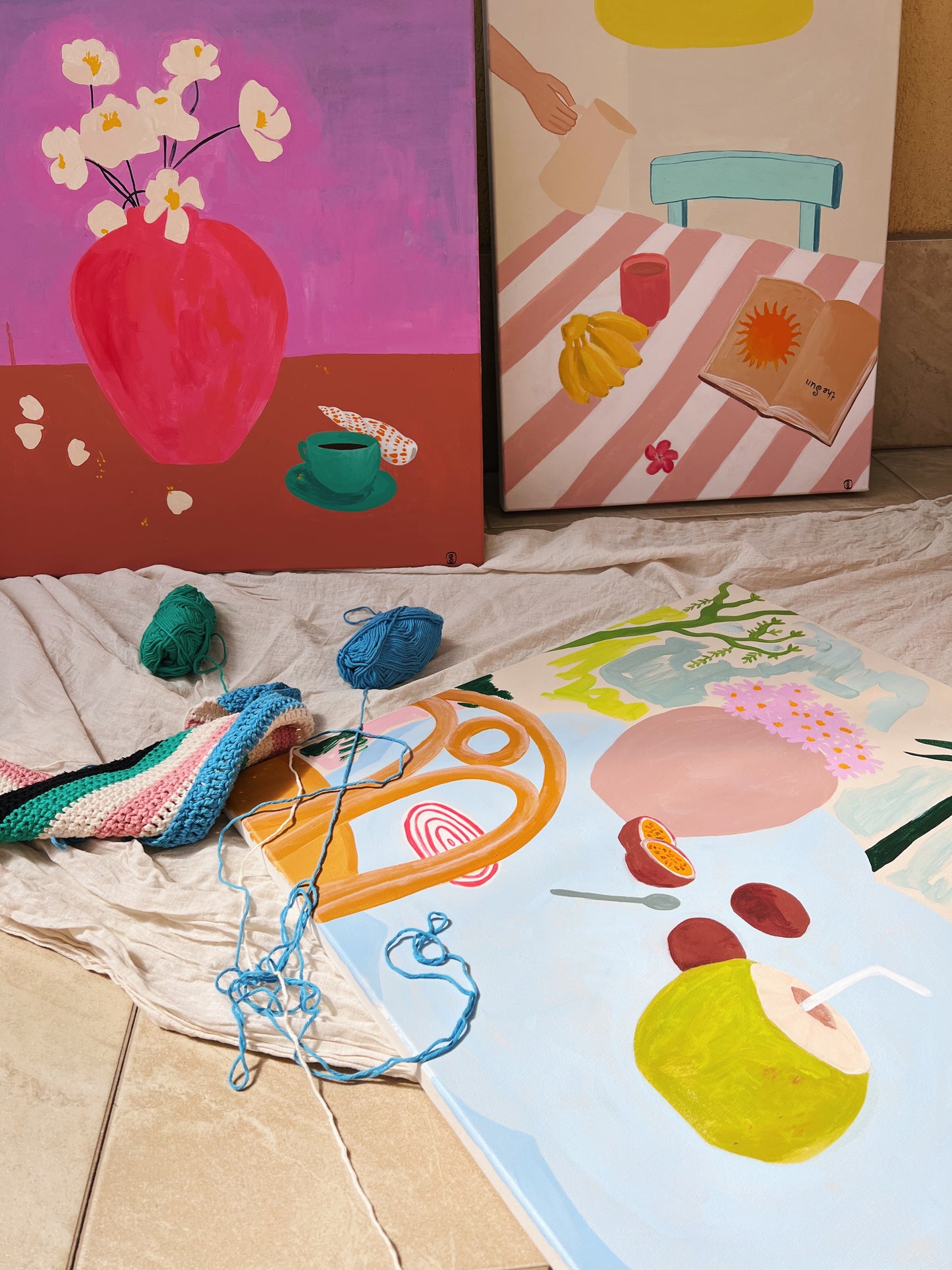SOUVENIR original painting