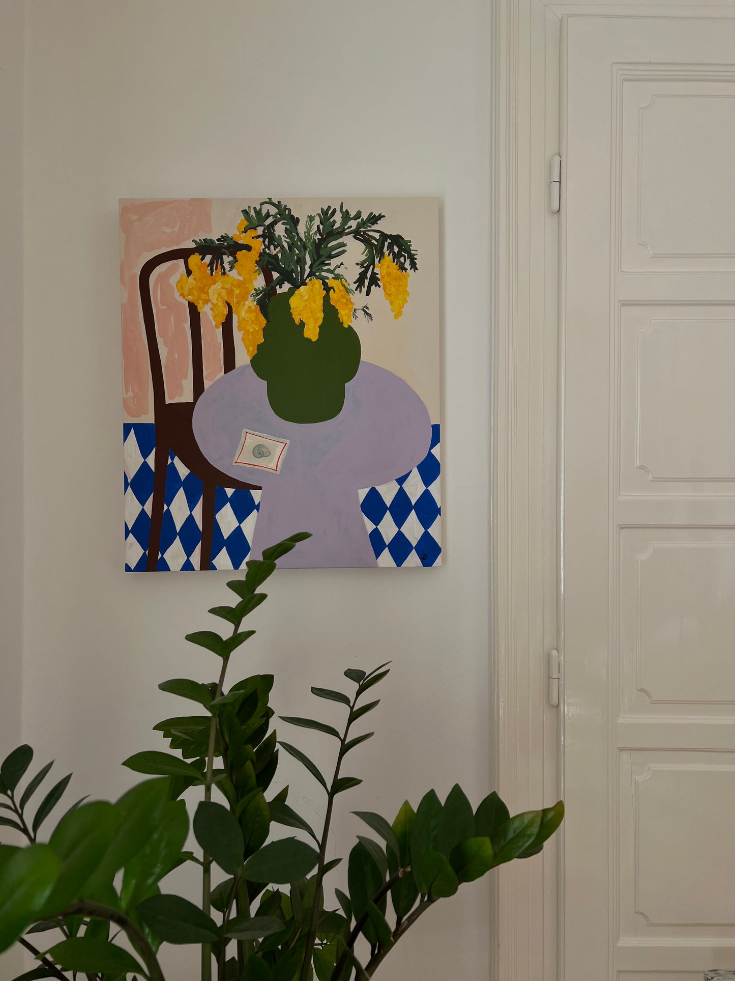 MIMOSAS original painting