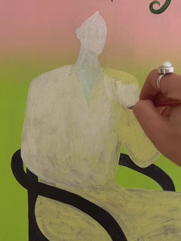 Sandra Poliakov painting